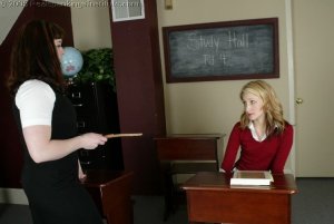 Real Spankings Institute - Sarah Spanked In Class - image 11