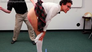 Real Spankings Institute - Rose: Strapped By The Dean - image 13