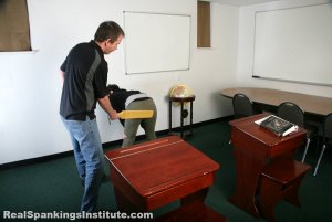 Real Spankings Institute - Paddled In The Classroom - image 14