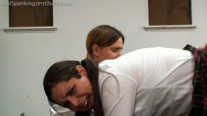 Real Spankings Institute - Adriana And Alex Interviewed And Spanked (part 1 Of 2) - image 15