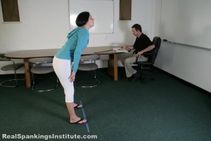 Real Spankings Institute - Jordyn And Syrena Paddled By The Dean (part 1 Of 2) - image 6
