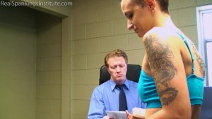 Real Spankings Institute - Devon Strapped For Gym Infractions (part 1 Of 2) - image 8