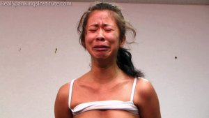 Real Spankings Institute - Kiki: Severe Strapping To Tears - image 4