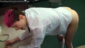 Real Spankings Institute - Lila's Bad Attitude Earns Her A Spanking (part 2 Of 2) - image 15