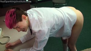 Real Spankings Institute - Lila's Bad Attitude Earns Her A Spanking (part 2 Of 2) - image 10