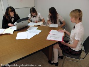Real Spankings Institute - Ivy: Stripped And Spanked In Front Of Study Group - image 15