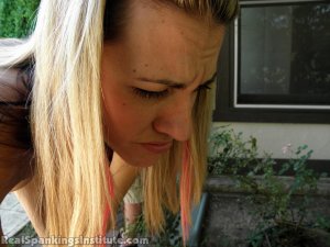 Real Spankings Institute - A Naked, Outdoor Paddling Monica Will Never Forget. - image 15