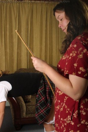 Real Spankings Institute - Jennifer Is Caned For Stealing - Part 1 - image 2