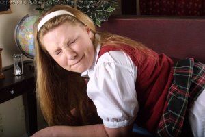 Real Spankings Institute - Carrie Is Strapped For Tardiness - image 14