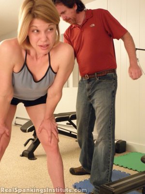 Real Spankings Institute - Lily Paddled In The Gym - image 9