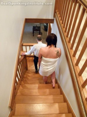 Real Spankings Institute - Frankie And Jade Late For Private Study Session (part 2 Of 2) - image 1