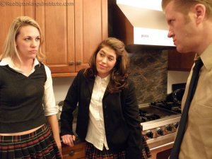 Real Spankings Institute - Monica And Betty Plan A Night Out (part 1 Of 2) - image 4