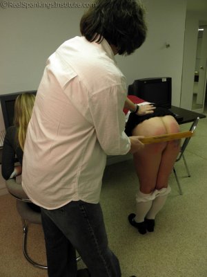 Real Spankings Institute - Frankie Caught Surfing The Web - image 8