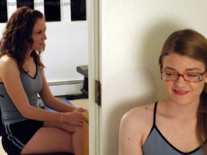 Real Spankings Institute - Sophie And Ivy Punished By Mr. King (part 1 Of 2) - image 10
