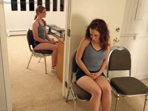 Real Spankings Institute - Sophie And Ivy Punished By Mr. King (part 2 Of 2) - image 14