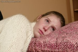Spanking Bailey - Bailey Is Paddled To Tears In Her Bedroom - image 15