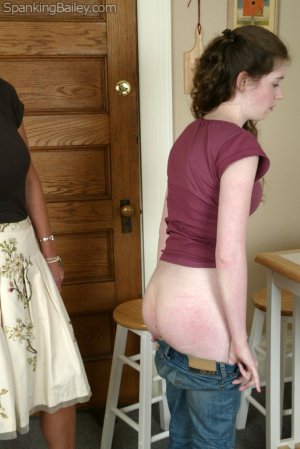 Spanking Bailey - Bailey Is Strapped For Disrespect - image 17