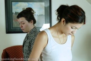 Spanking Teen Brandi - Strapped For Wearing Her Jewelry - image 5