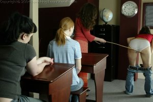 Spanking Teen Brandi - Classroom Caning - image 8