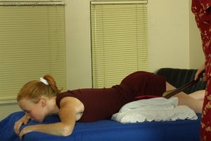 Spanking Teen Jessica - Caught On The Phone - image 2