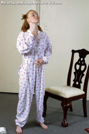 Spanking Teen Jessica - Drop Seat Pajama Spanking - image 14