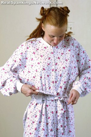 Spanking Teen Jessica - Drop Seat Pajama Spanking - image 15