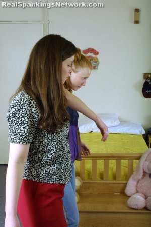 Spanking Teen Jessica - Spanked For Not Holding Still - image 14