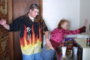 Spanking Teen Jessica - Spanked For A Dirty Kitchen - image 5
