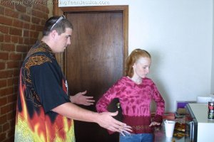 Spanking Teen Jessica - Spanked For A Dirty Kitchen - image 17