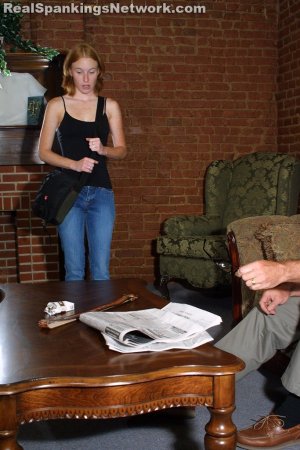 Spanking Teen Jessica - Spanked For Cigarettes - image 6