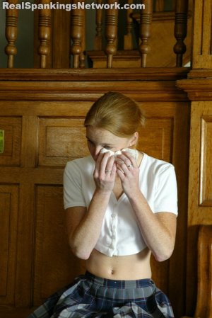 Spanking Teen Jessica - Spanked In The Foyer - image 8