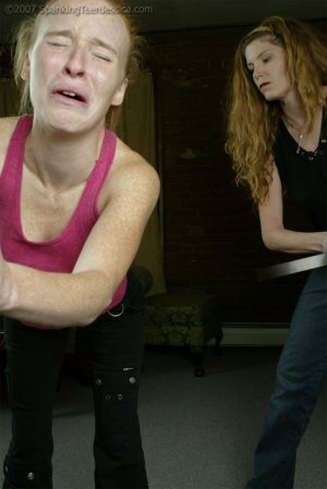 Spanking Teen Jessica - Jessica Spanked By Miss J - image 5