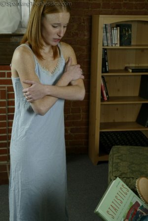 Spanking Teen Jessica - Spanked Before Bed - image 6