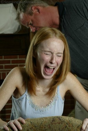 Spanking Teen Jessica - Spanked Before Bed - image 4