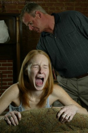 Spanking Teen Jessica - Spanked Before Bed - image 12