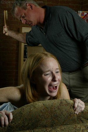 Spanking Teen Jessica - Spanked Before Bed - image 11