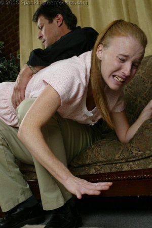 Spanking Teen Jessica - Spanked For Being Up Late - image 8