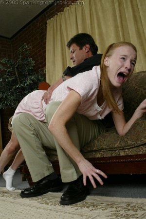 Spanking Teen Jessica - Spanked For Being Up Late - image 17