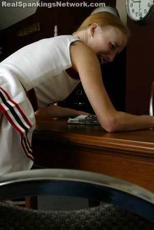 Spanking Teen Jessica - Jessica: Paddled For Missing Cheer Practice - image 8