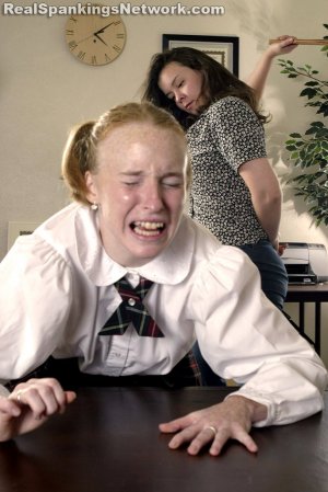 Spanking Teen Jessica - Jessica Strapped By The Dorm Mom - image 6