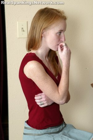 Spanking Teen Jessica - Jessica Is Spanked In School - image 14