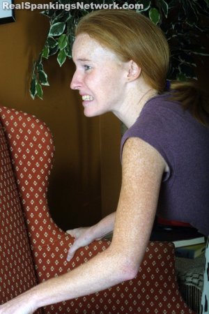 Spanking Teen Jessica - Jessica Spanked For A Messy Living Room - image 6