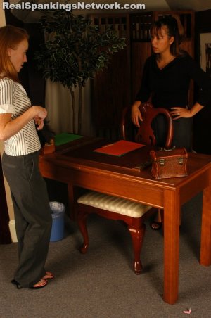 Spanking Teen Jessica - Jessica's Office Cleaning - image 2