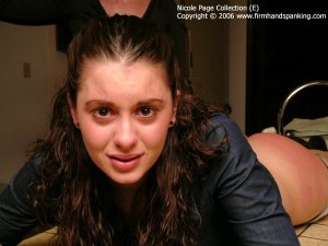 Firm Hand Spanking - Bare Sorority Strapping - image 9