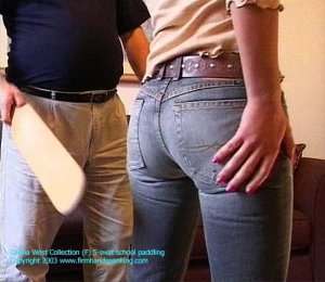 Firm Hand Spanking - 01.11.2003 - Board On Tight Jeans - image 18