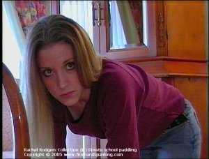 Firm Hand Spanking - 12.04.2005 - Board On Tight Jeans - image 2