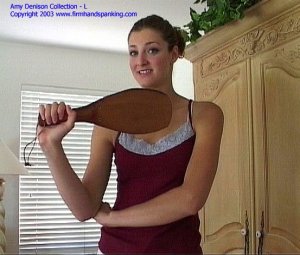 Firm Hand Spanking - Paddled On Thin Pants - image 11