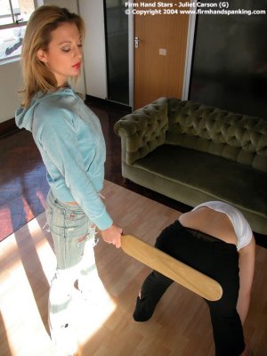 Firm Hand Spanking - 19.11.2004 - Board On Tight Jeans - image 13