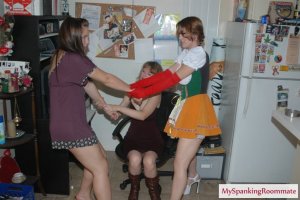 My Spanking Roommate - The Girls Meet Clare - image 15