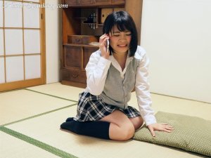 Hand Spanking - Unpaid Monthly Tuition - Japanese Room Version - image 9
